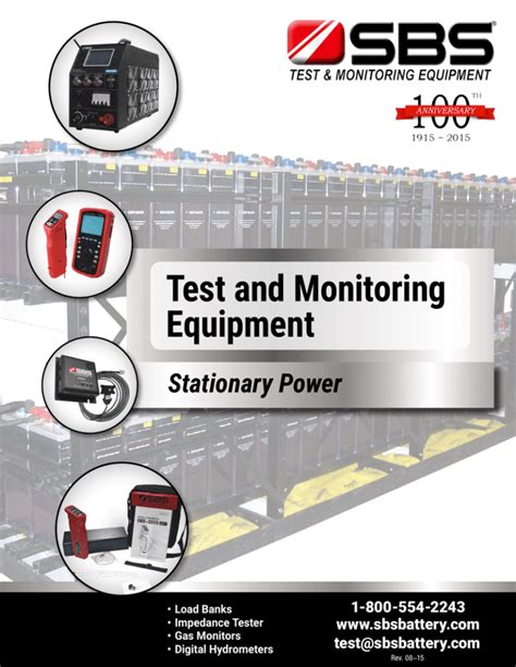 test equipment catalog